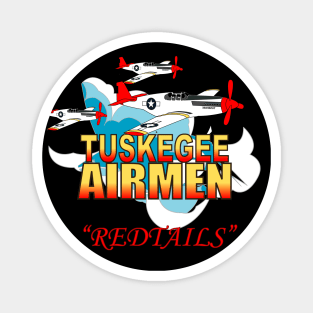 Army Air Corp - Tuskegee Airmen - Redtails - 3AC - X 300 Magnet